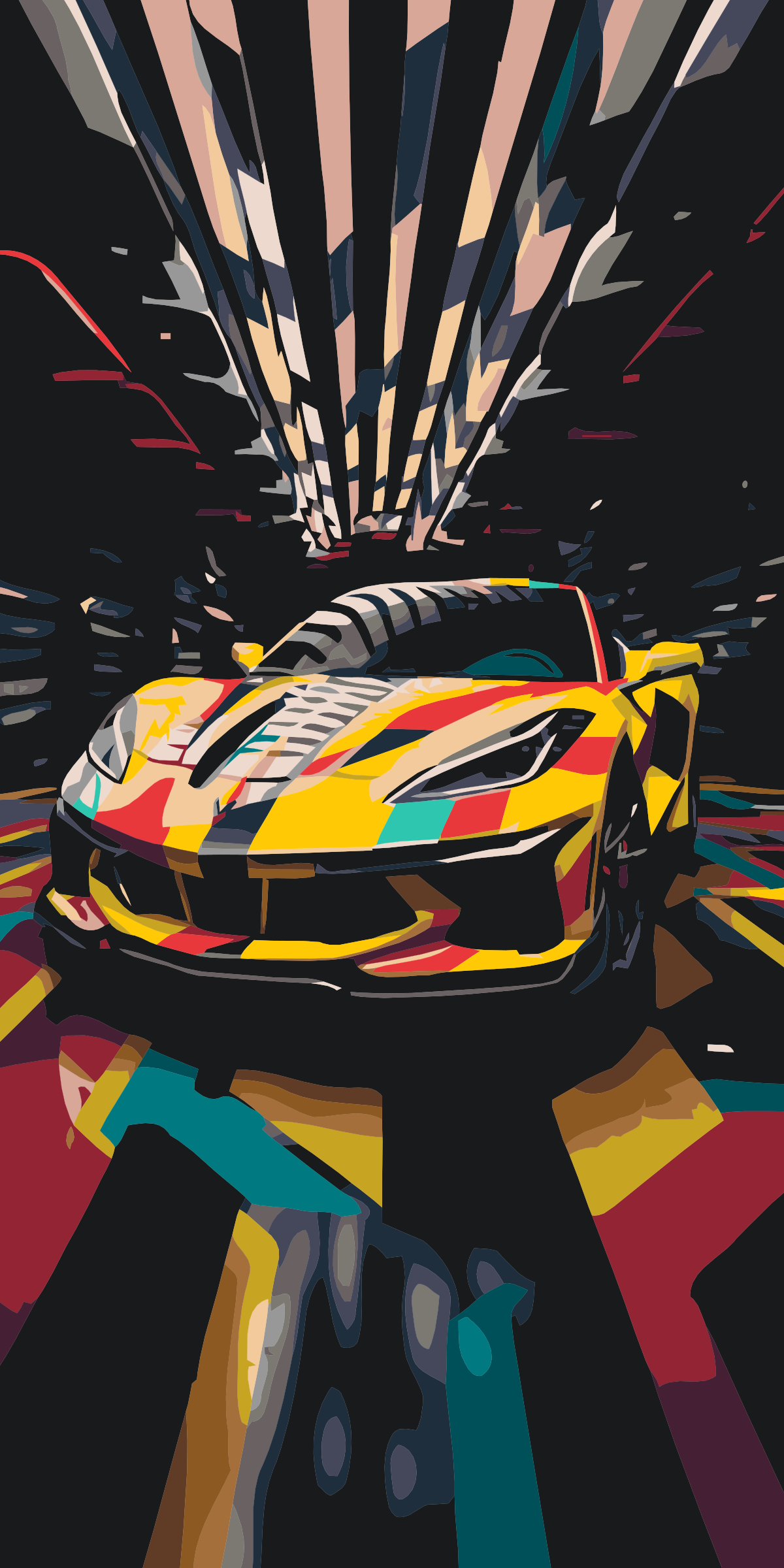 Paint by number - Luksusbil