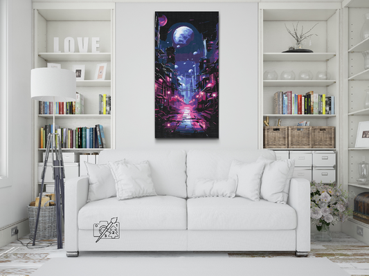 Paint by number - Planeter i horisonten