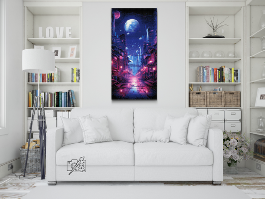 Diamond Paint - Planeter i horisonten