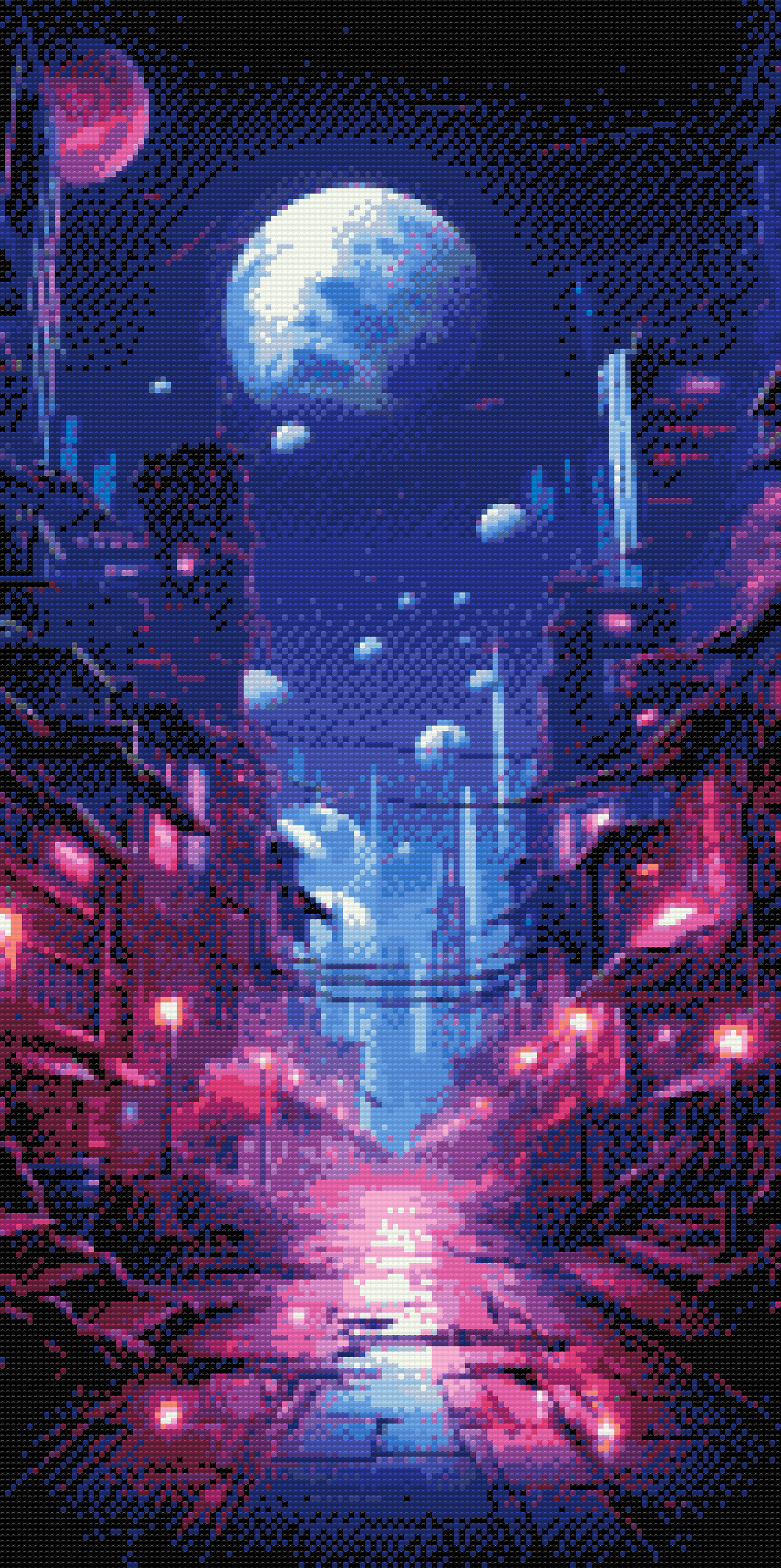 Diamond Paint - Planeter i horisonten