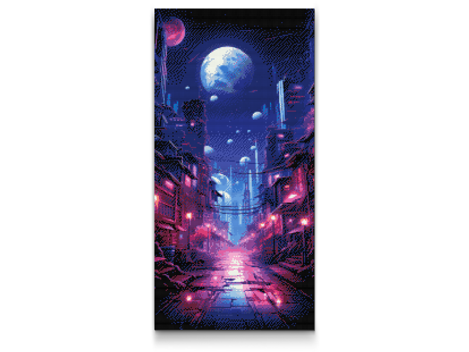 Diamond Paint - Planeter i horisonten