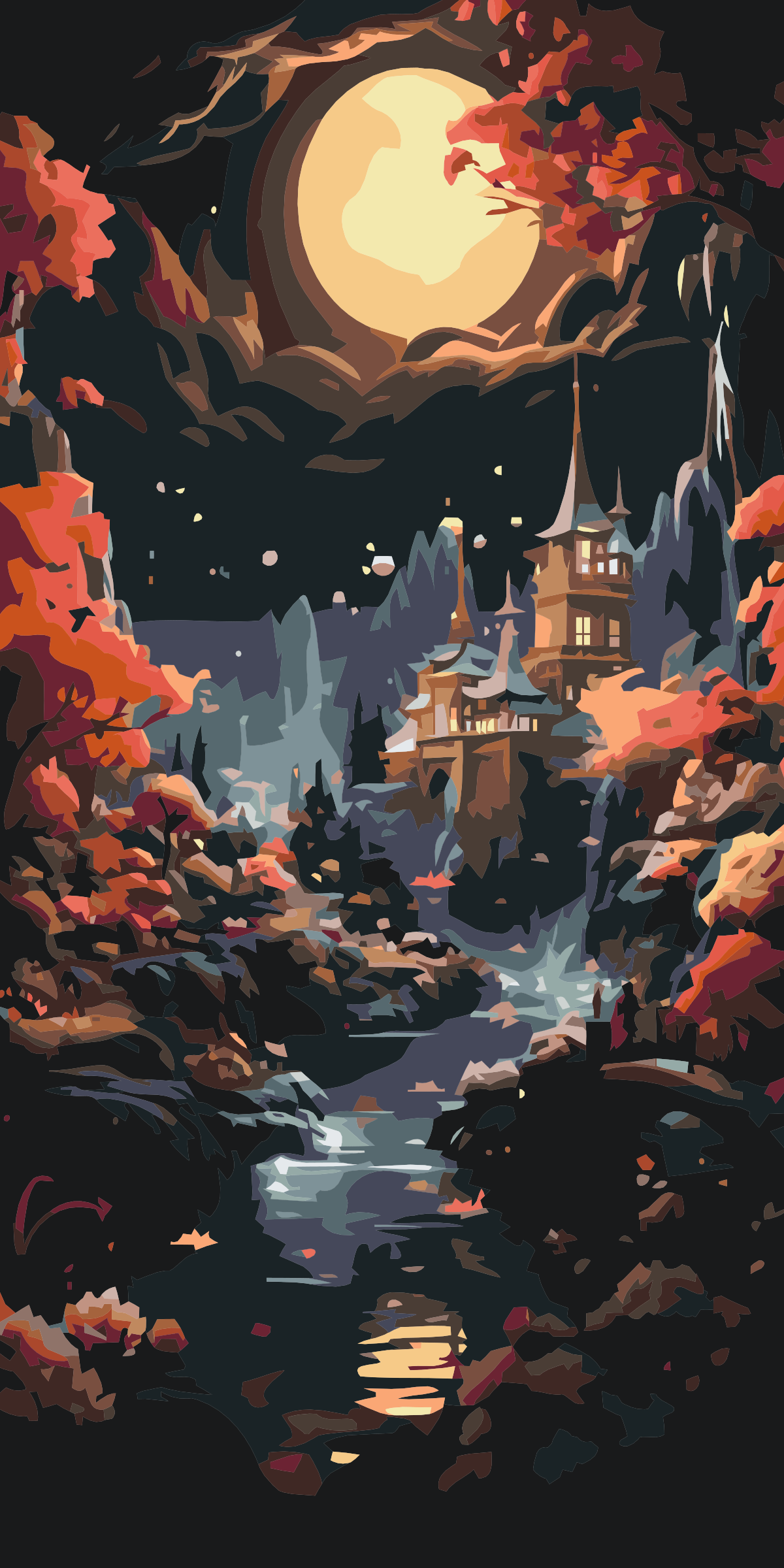 Paint by number - Eventyrskove