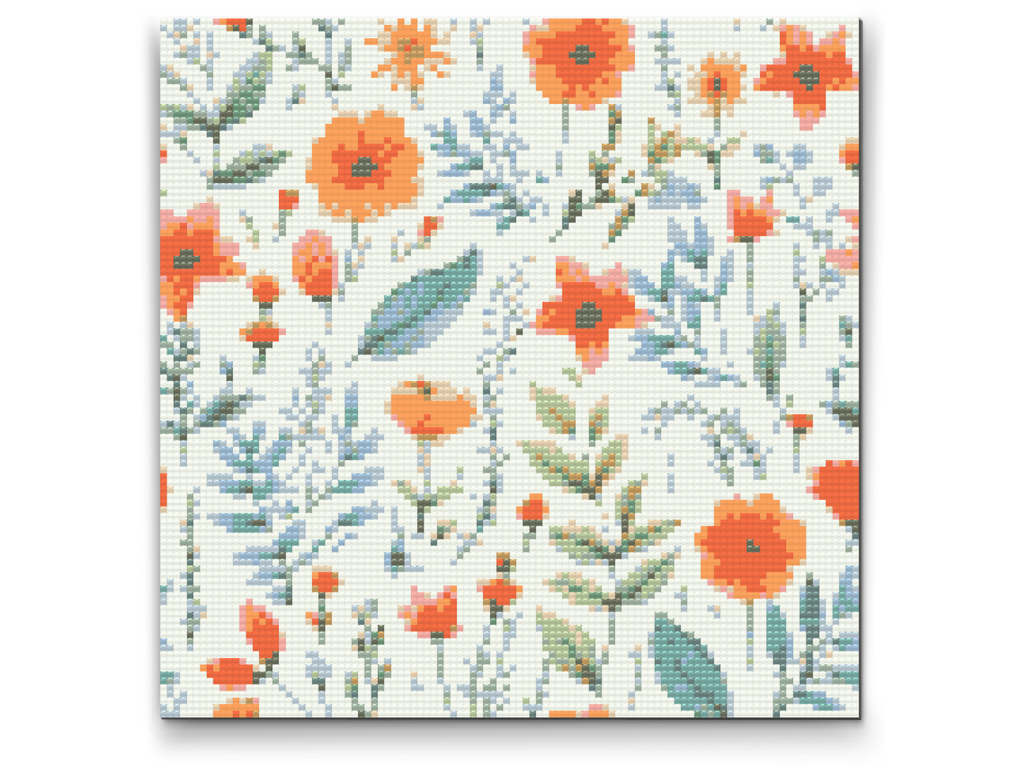 Diamond Paint - Engblomster