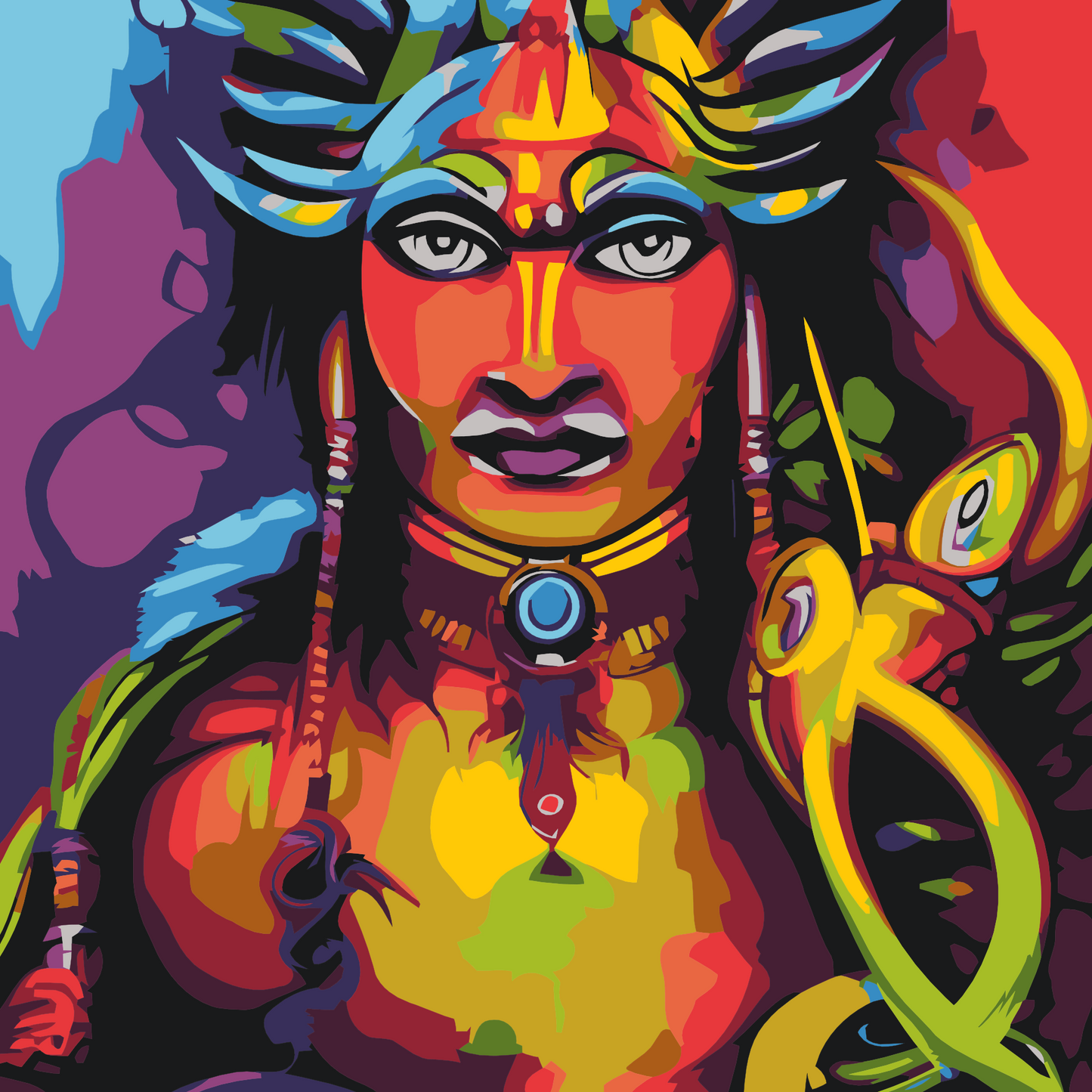Paint by number - Hinduisme