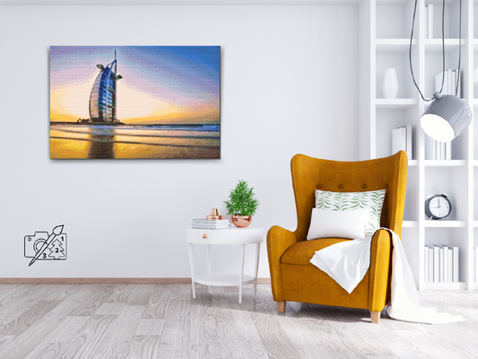 Diamond Paint - Burj Al Arab, Dubai