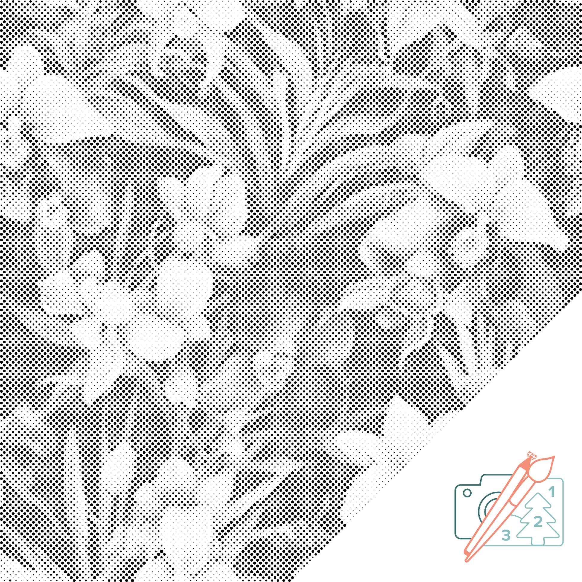 Dotting - Blomsterbaggrund - orkideer