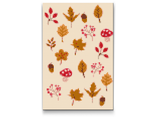 Diamond Paint - Efterårsbaggrund