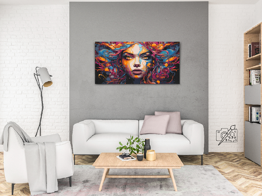 Paint by number - Farverig skønhed