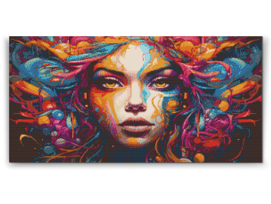 Diamond Paint - Farverig skønhed