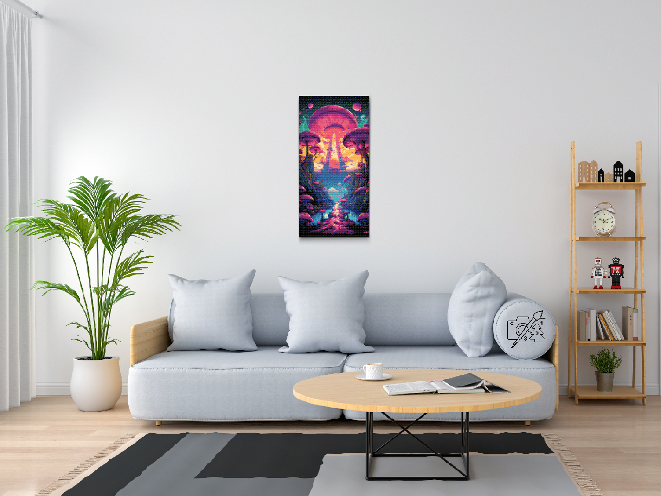 Diamond Paint - Svampebyen