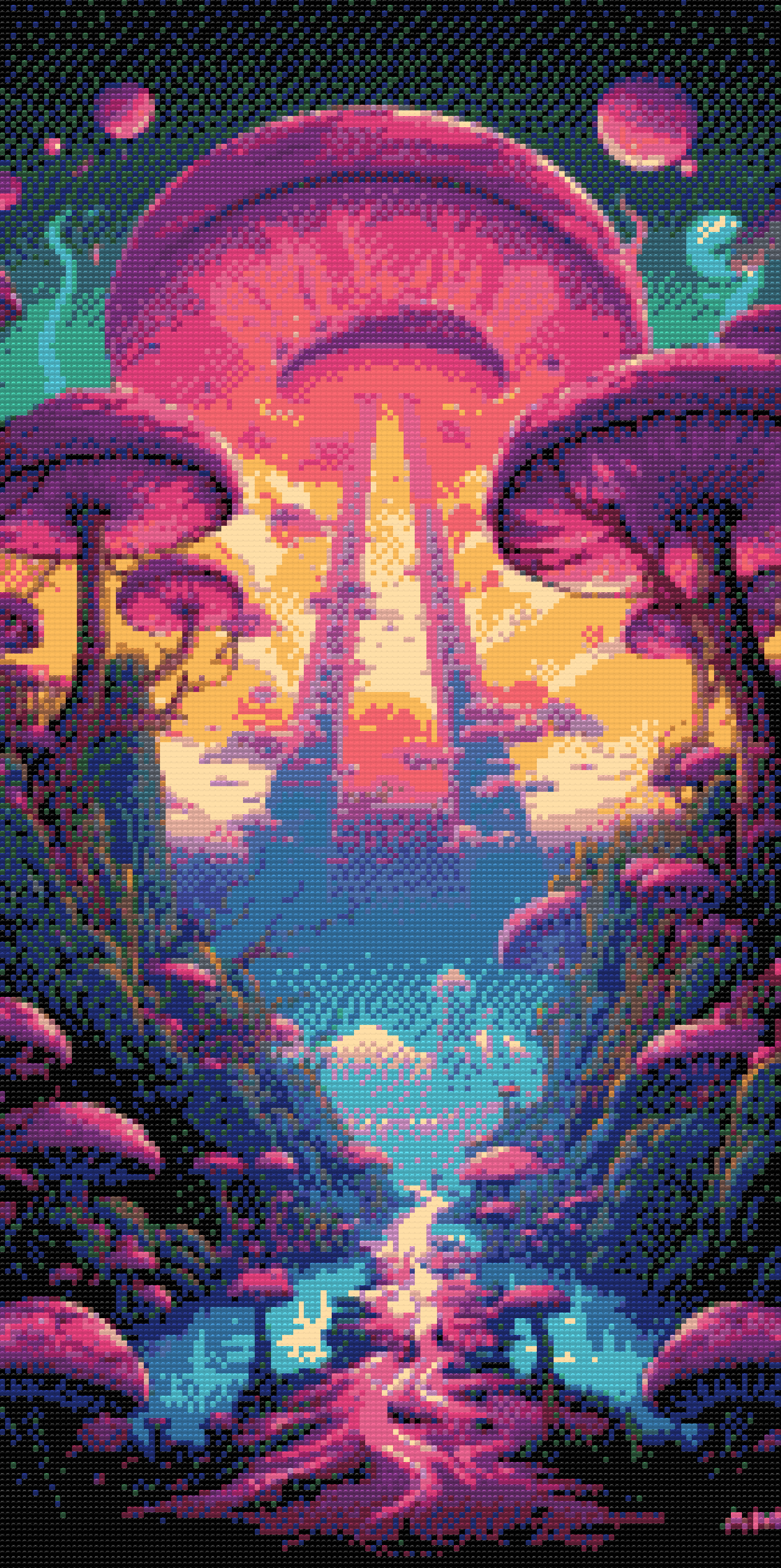 Diamond Paint - Svampebyen