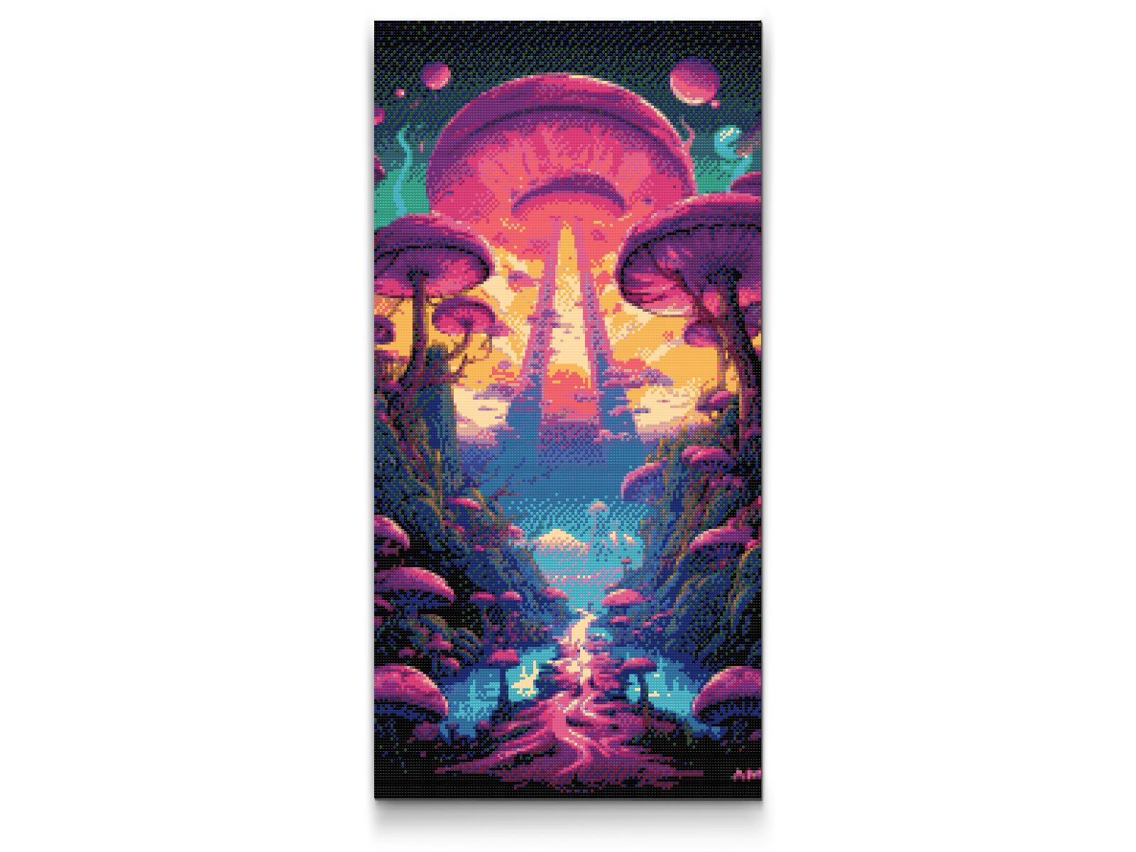 Diamond Paint - Svampebyen