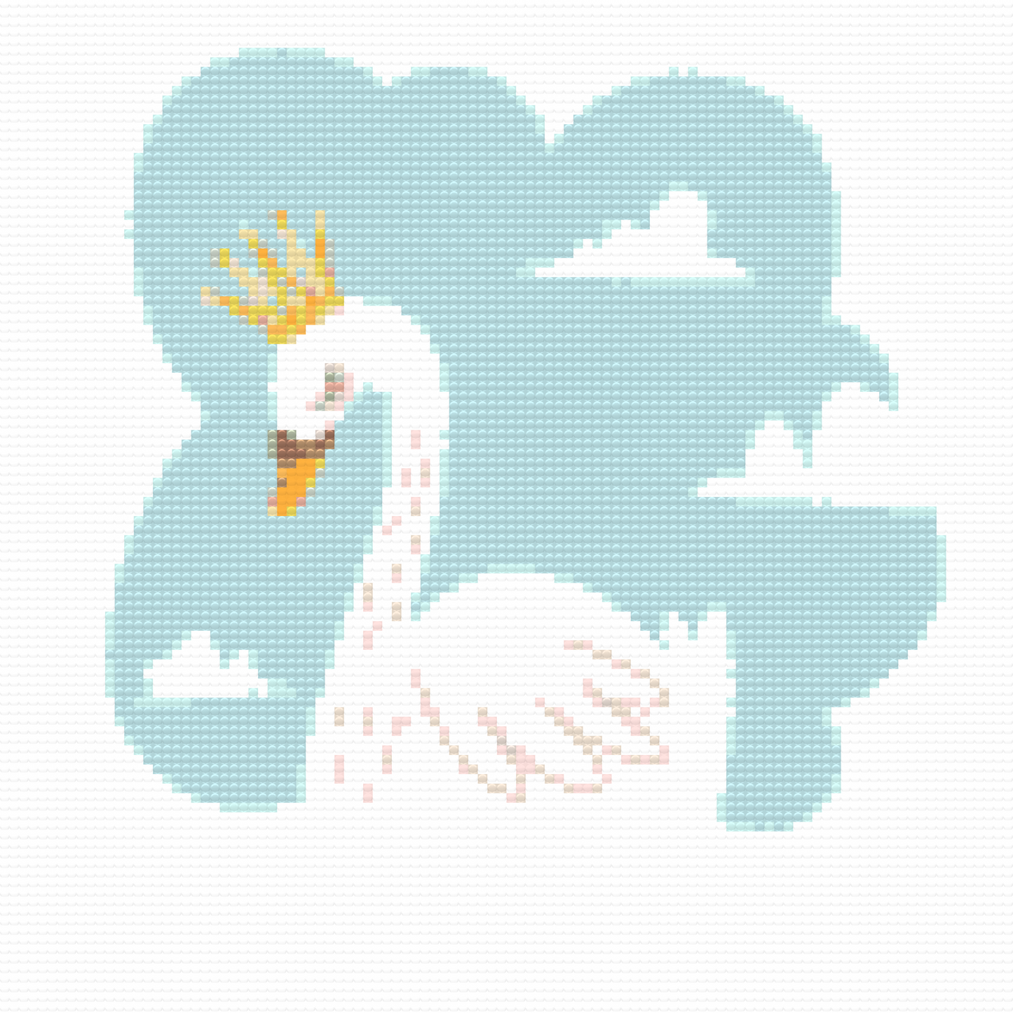 Diamond Paint - Svane, prinsesse