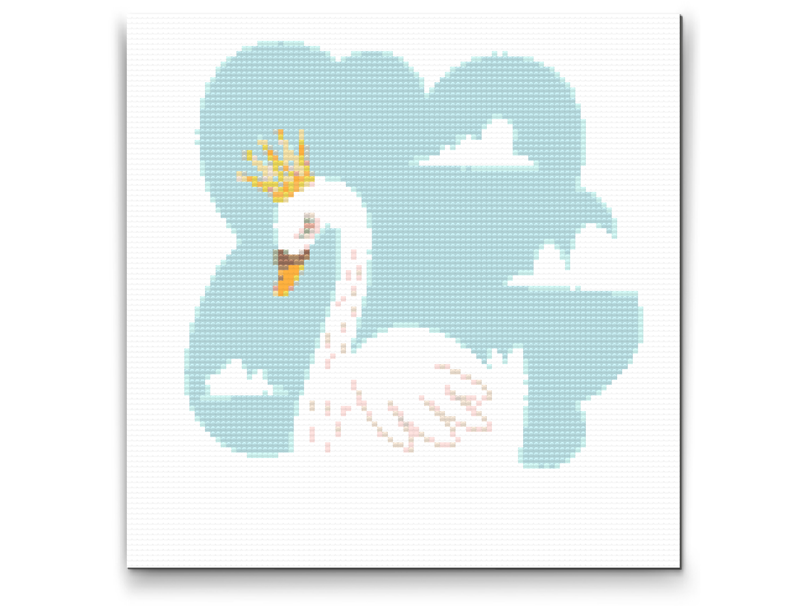 Diamond Paint - Svane, prinsesse