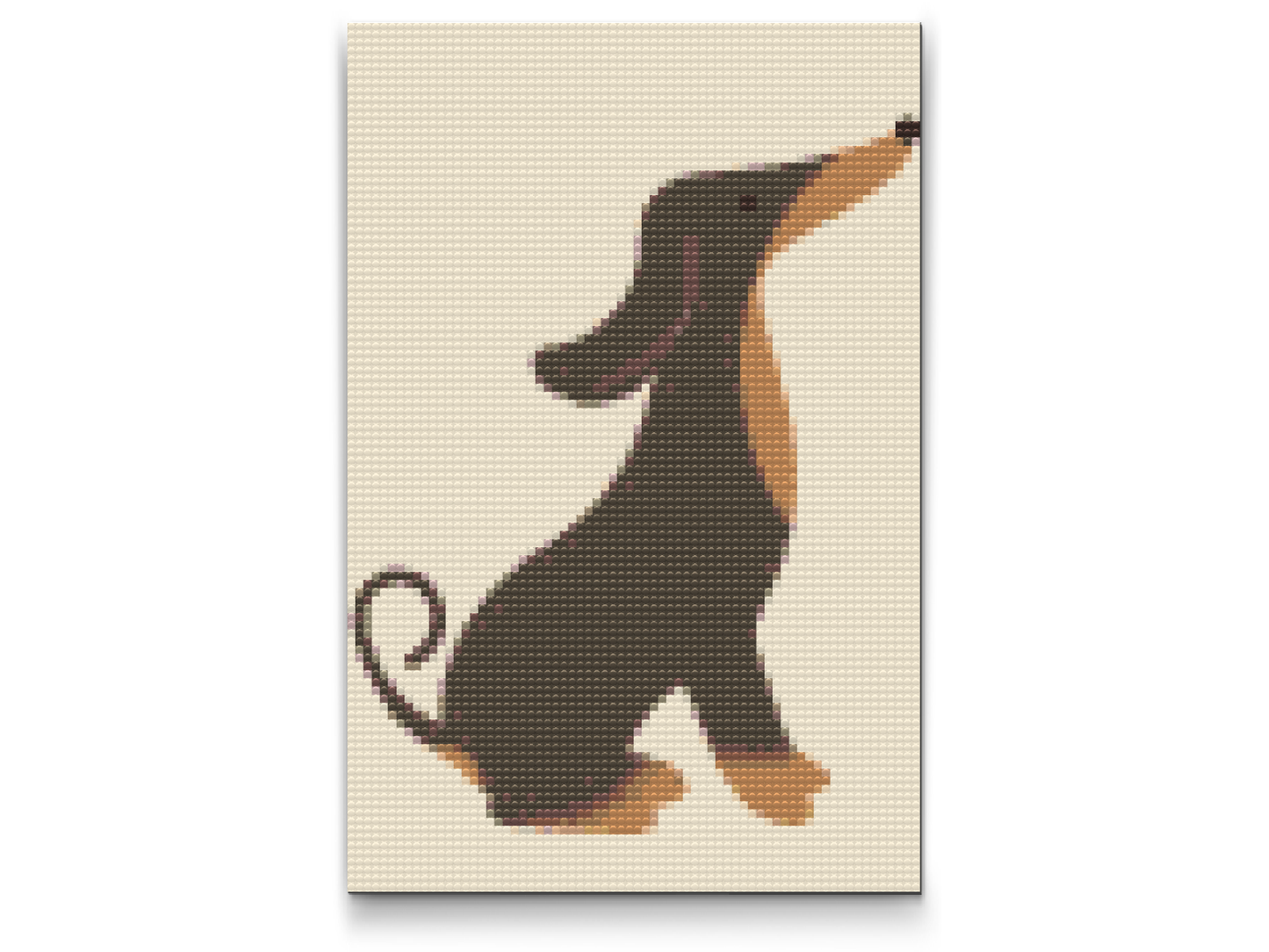 Diamond Paint - Sød daschund