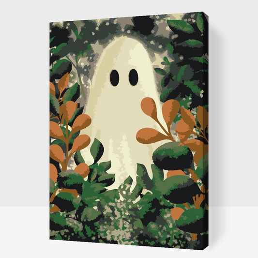 Paint by number - Spøgelse i krattet