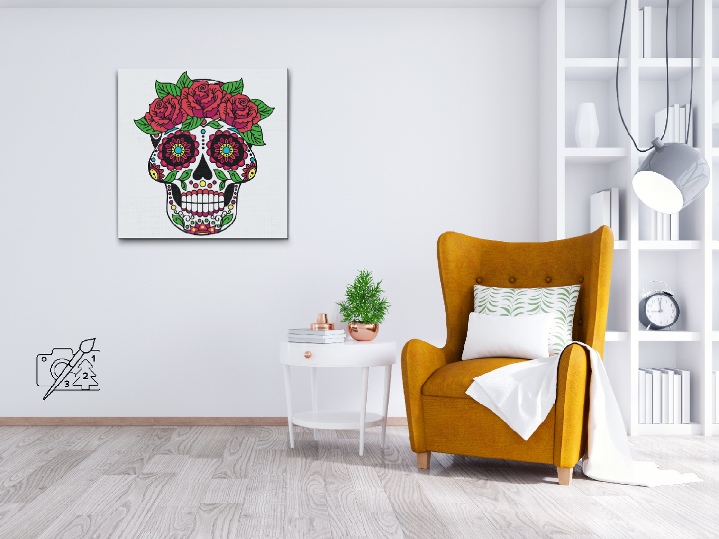 Paint by number - Día de los muertos