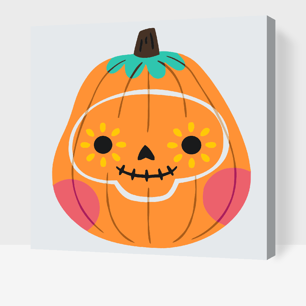 Paint by number - Sød græskar