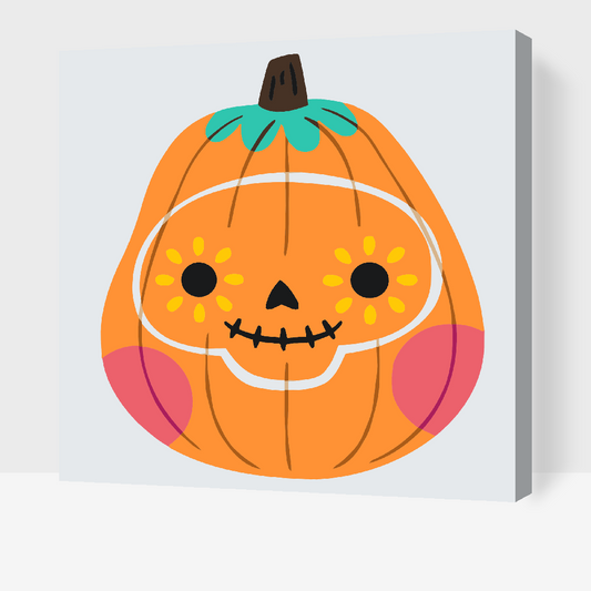 Paint by number - Sød græskar