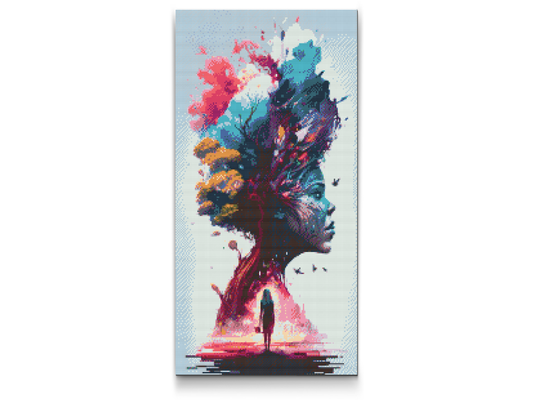 Diamond Paint - Livets træ i sindet