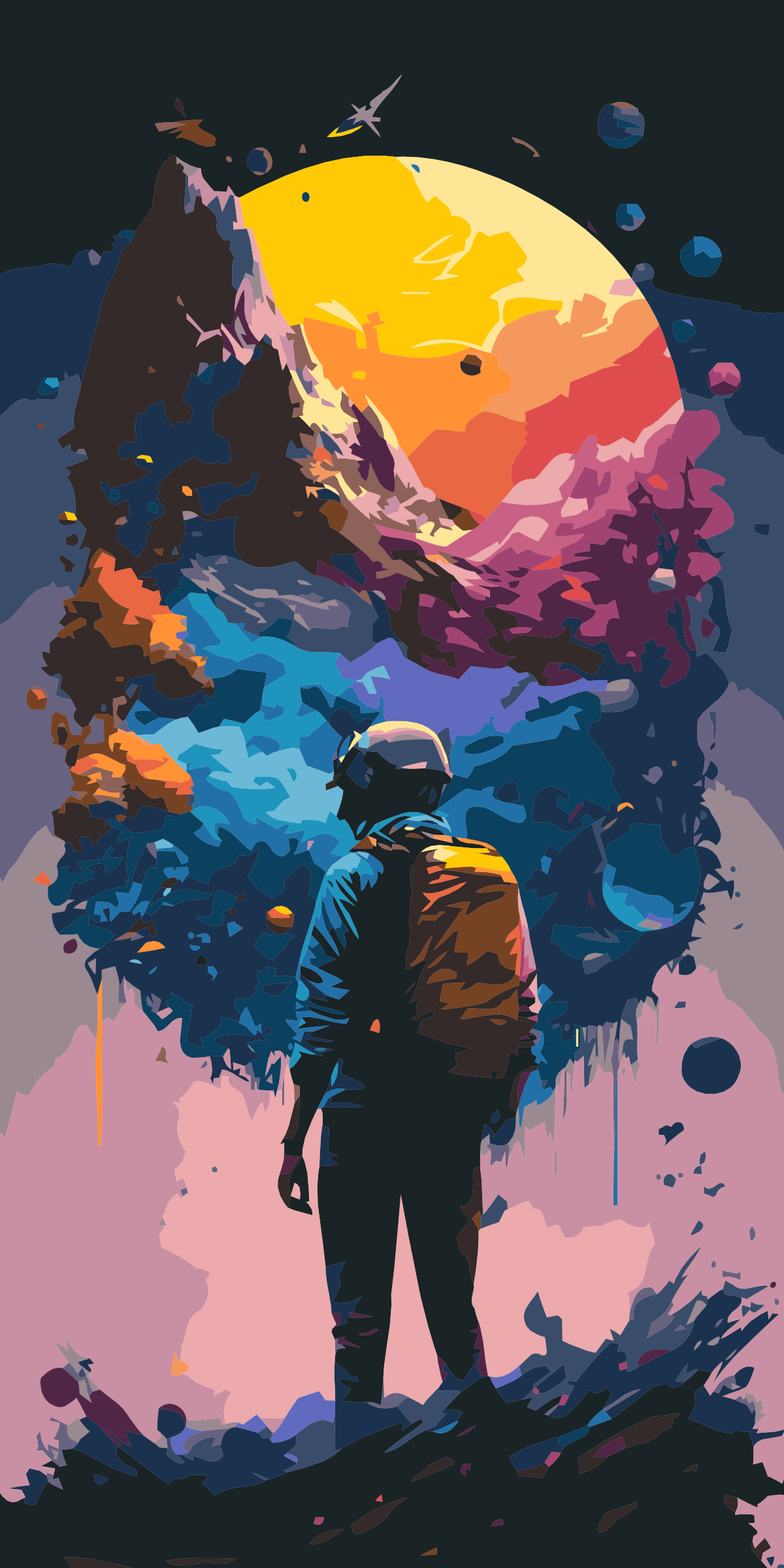 Paint by number - Regnbueeventyr