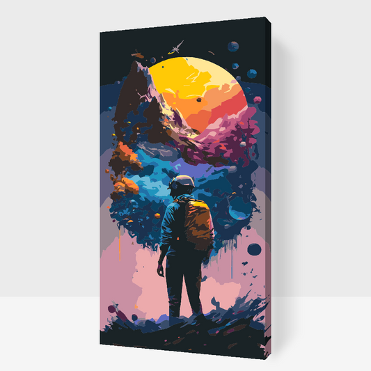 Paint by number - Regnbueeventyr