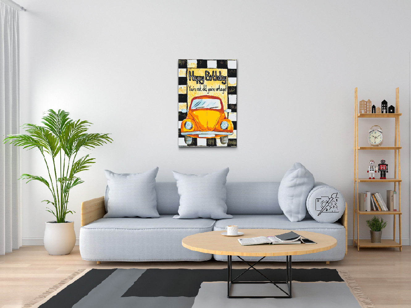 Paint by number - Du er ikke gammel, du er vintage!