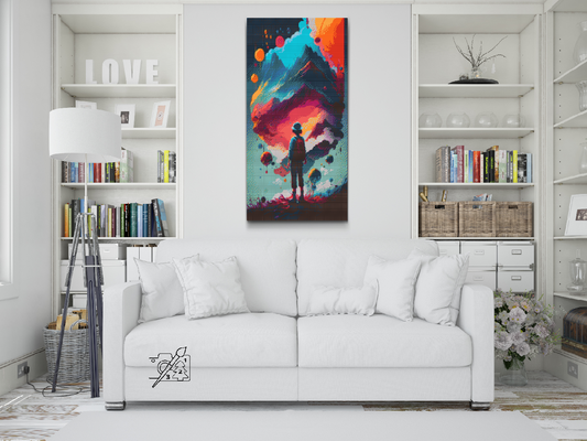 Diamond Paint - Flyvende ø