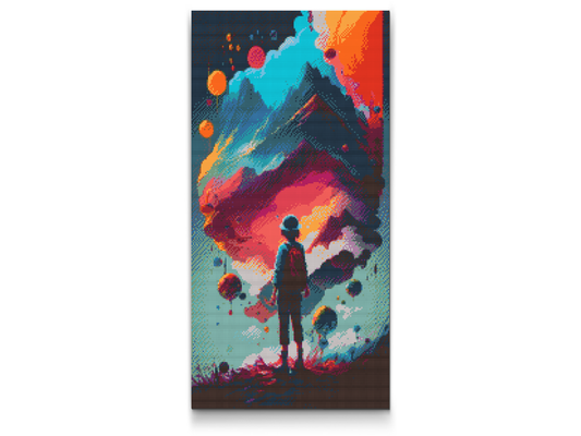 Diamond Paint - Flyvende ø