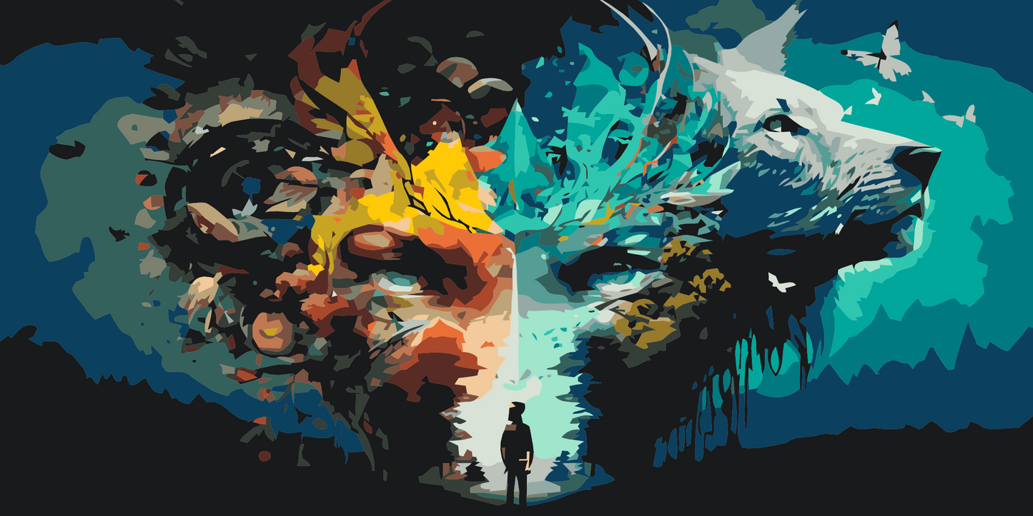 Paint by number - Drømmeland