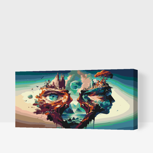 Paint by number - Drømmenes Ø