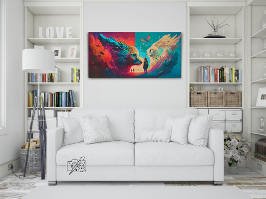 Diamond Paint - Mystiske katte