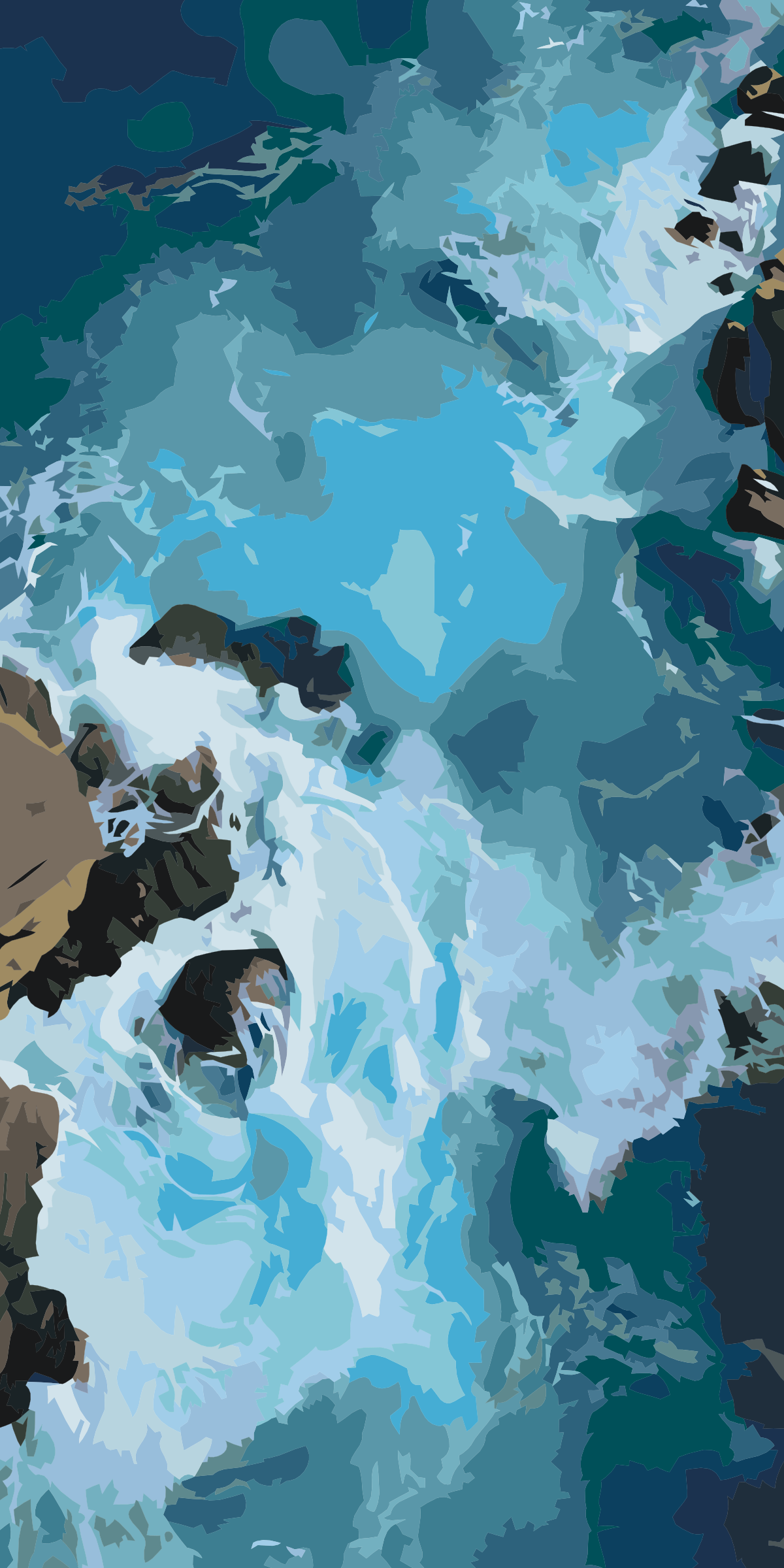 Paint by number - Havoverfladen