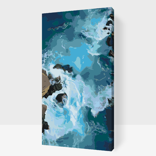 Paint by number - Havoverfladen