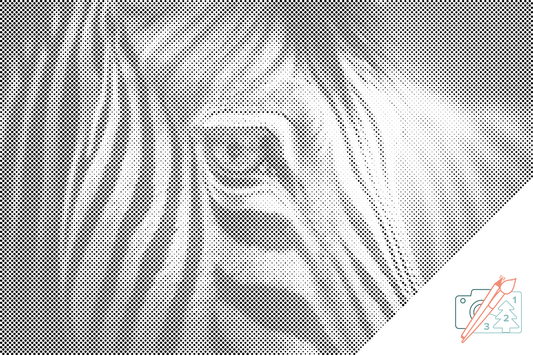 Dotting - Zebra tæt på