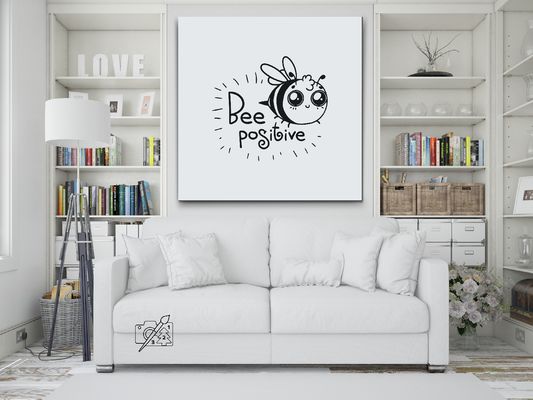 Paint by number - Bee Positive