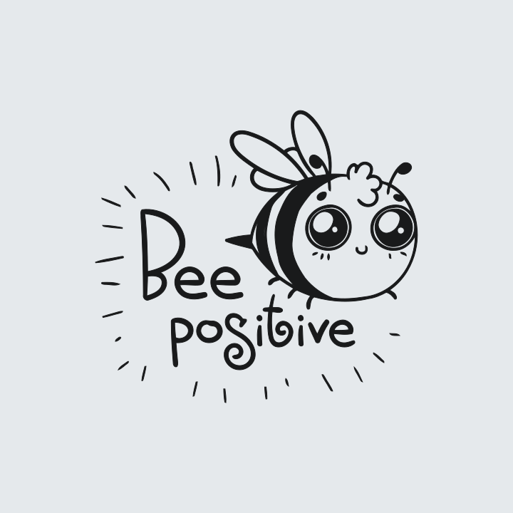 Paint by number - Bee Positive
