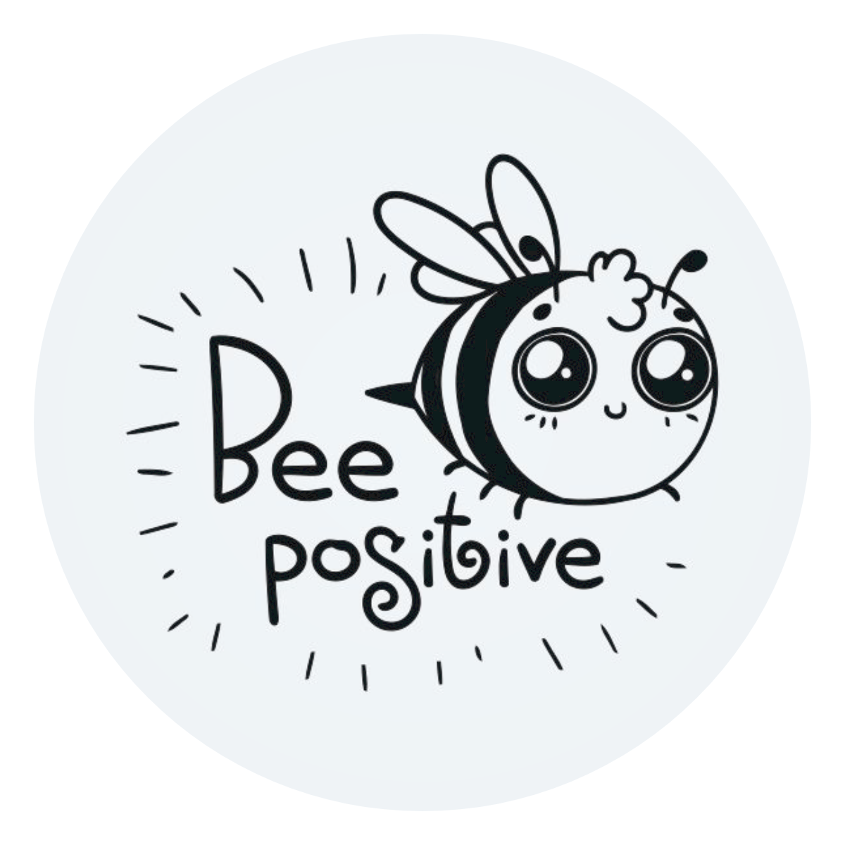 Paint by number - Bee Positive