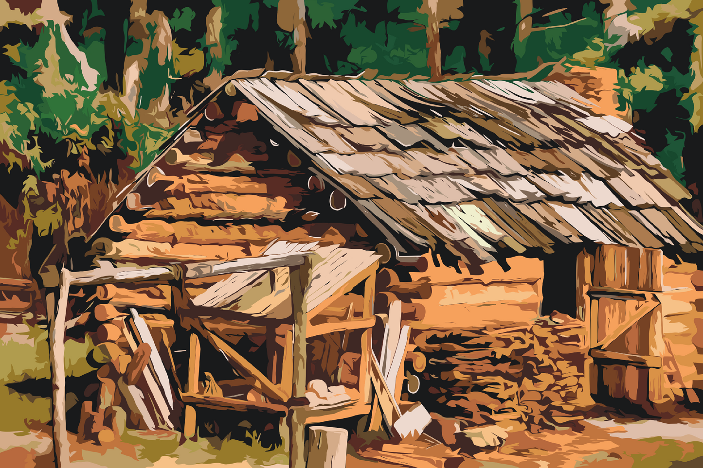 Paint by number - Lade