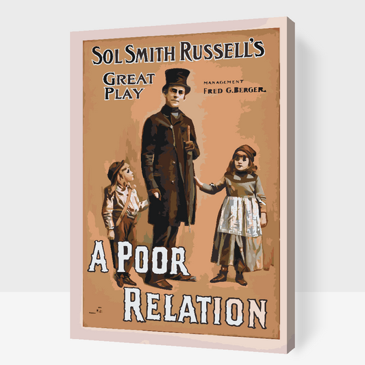 Paint by number - En fattig slægtning