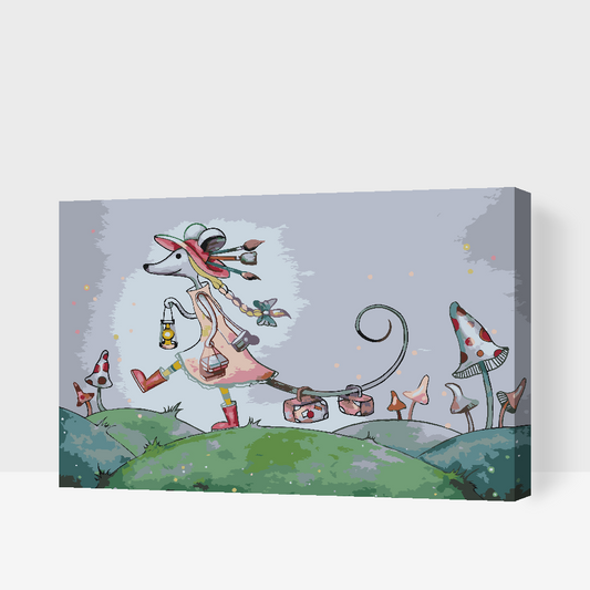 Paint by number - Mus fra et eventyr