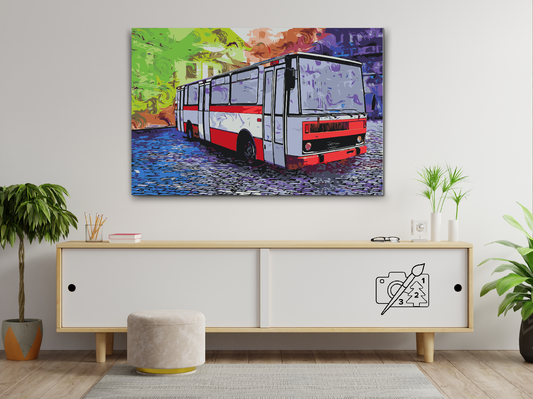 Paint by number - Karosa