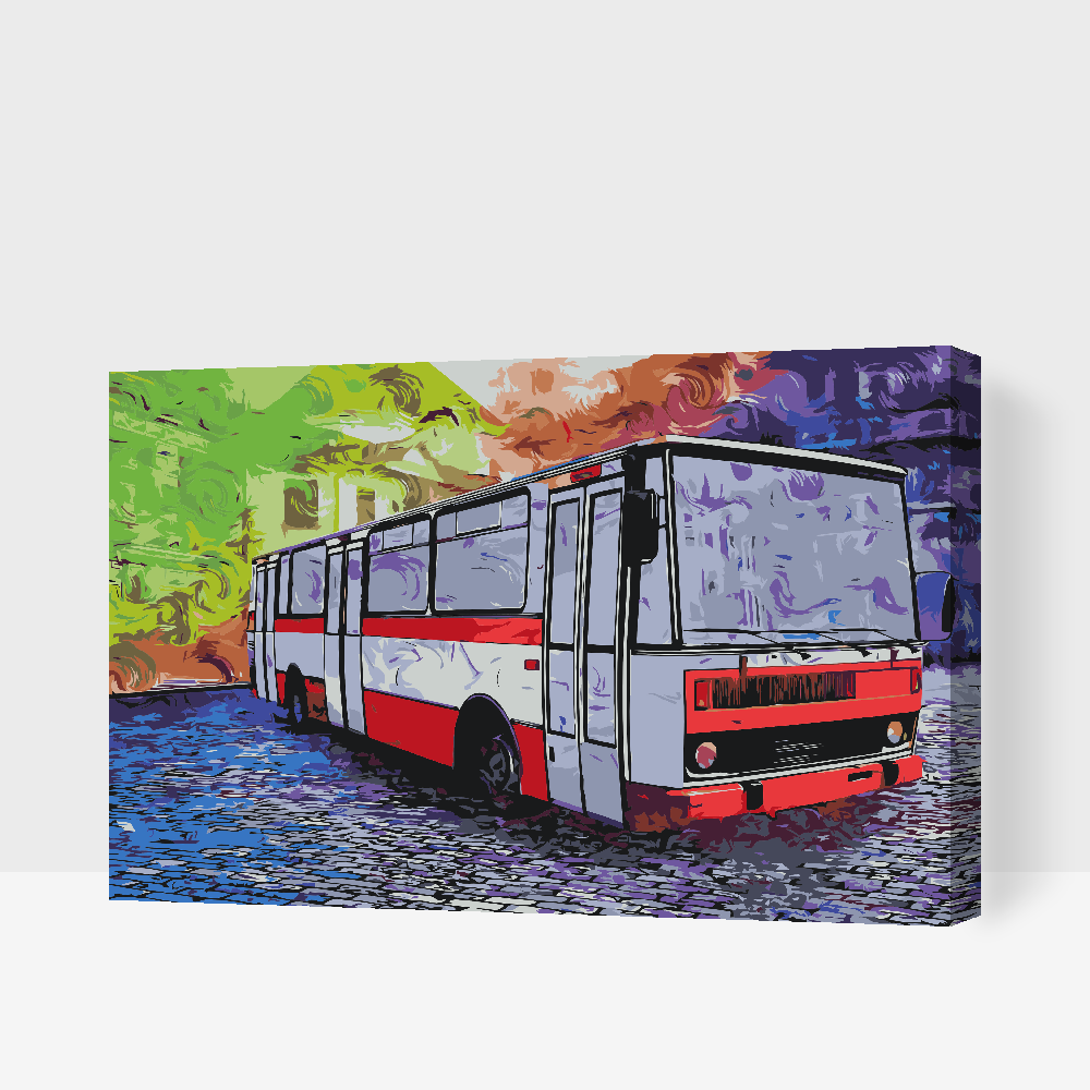 Paint by number - Karosa