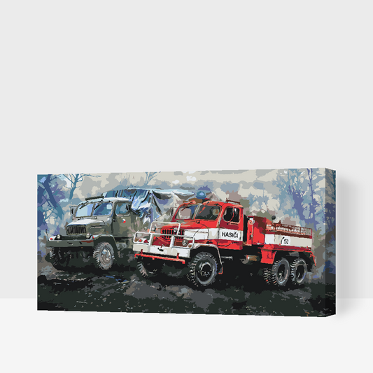 Paint by number - Praga V3S