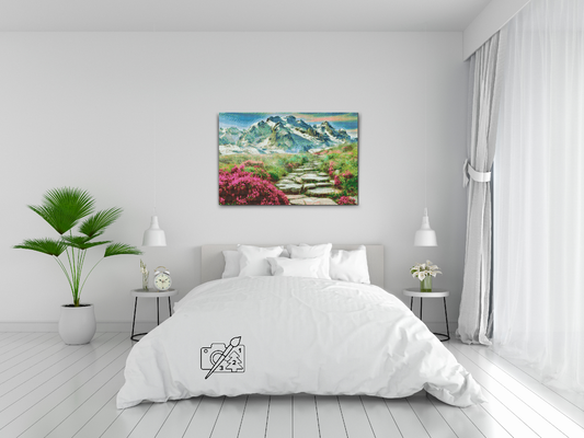 Diamond Paint - Bjergsti