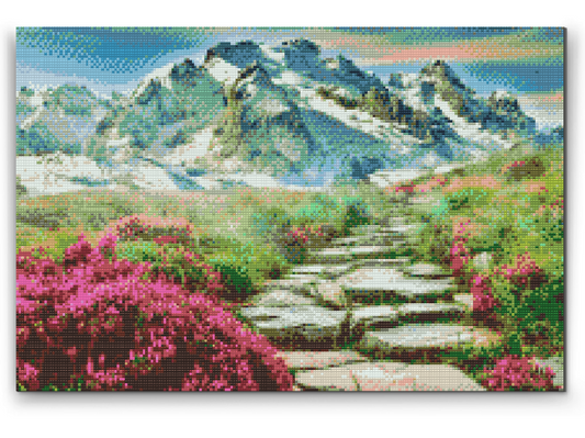 Diamond Paint - Bjergsti
