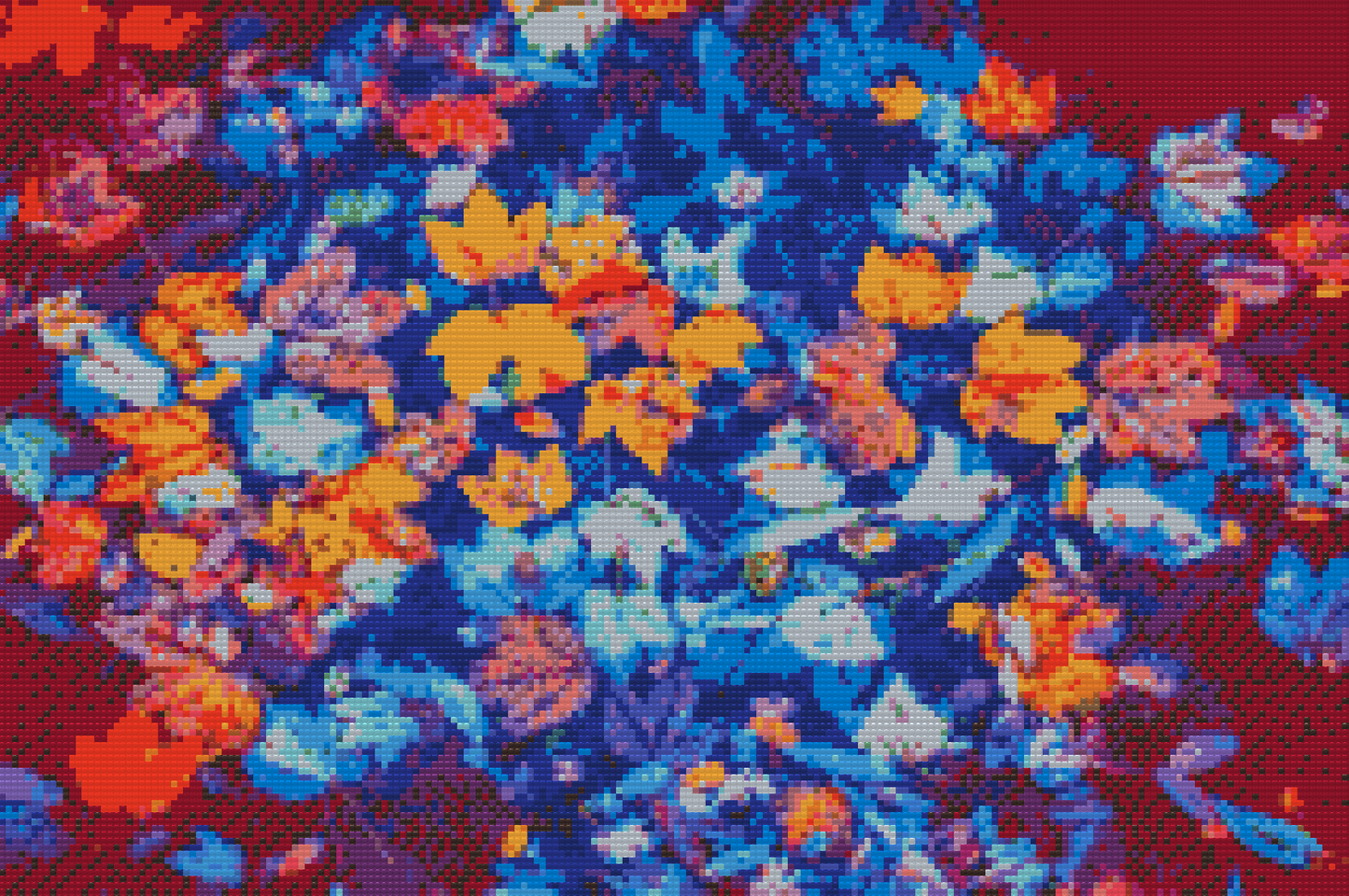 Diamond Paint - Faldne blade