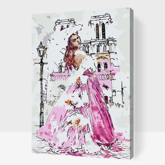 Paint by number - Skønhed i Notre Dame