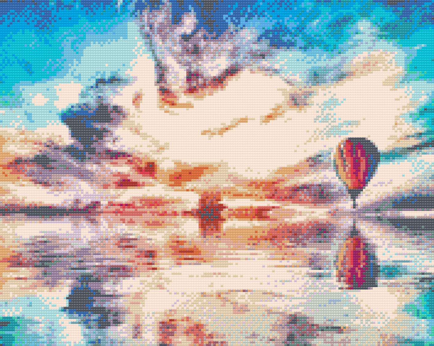 Diamond Paint - Ballonflyvning