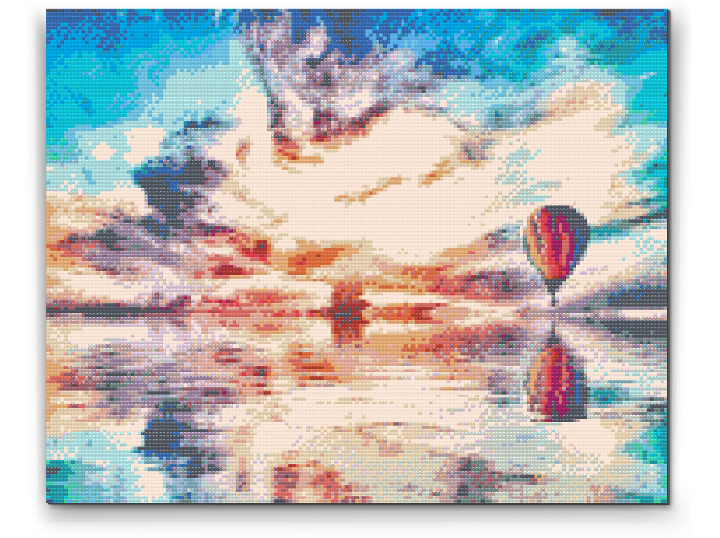 Diamond Paint - Ballonflyvning